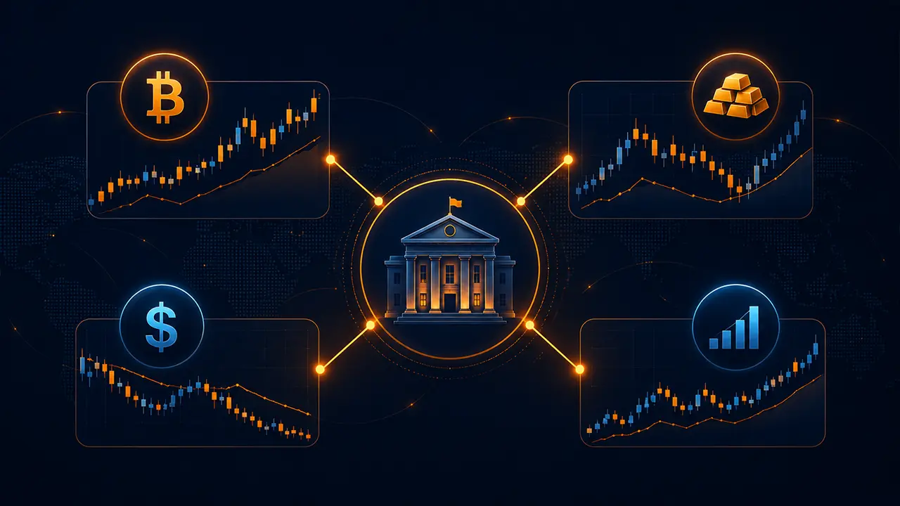 Fed Faiz Kararları Piyasaları Nasıl Etkiler? (Bitcoin, Altın ve Dolar Zinciri)
